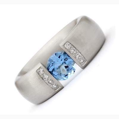 Trauringe Edelstahl Brillanten ID6