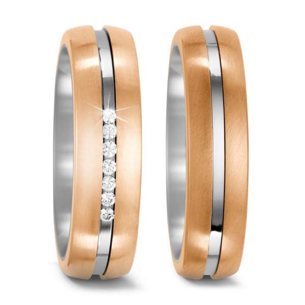 Trauringe Bronze Brillant Titan Factory 52530