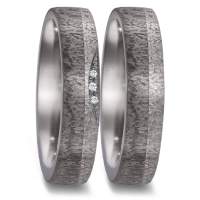 Trauringe Tantal Carbon Brillant TeNo 52590 Trauringe Tantal Carbon Brillant TeNo 52590